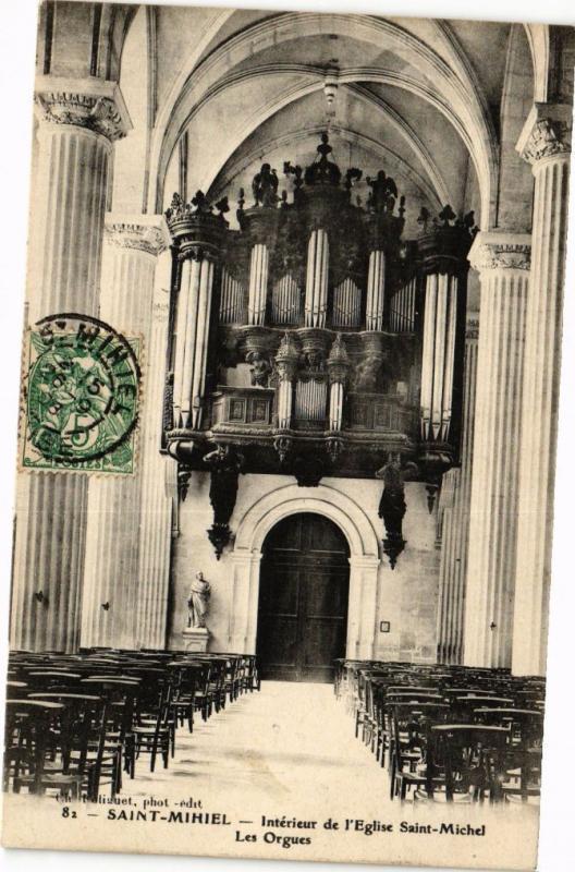 CPA Saint-Mihiel - Intérieur de l'Eglise Saint-Michel - Les Orgues (240729) 