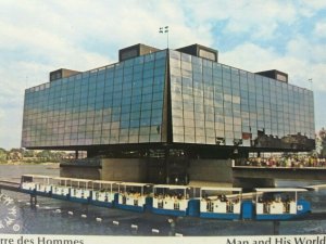 Terre des Hommes Man and His World Quebec Monorail Vintage Postcard 1970