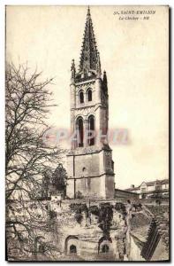 Old Postcard Saint Emilion The Tower