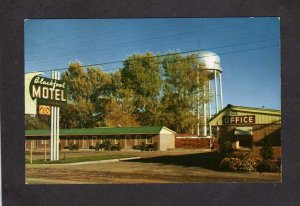 ID Blackfoot Motel Blackfoot Idaho Postcard Paul Merritt Owner