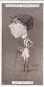 Player Vintage Cigarette Card Racing Caricatures 1925 No 10 Joe Childs