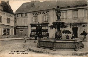 CPA AK En Champagne-VERTUS Place du Marché (347106)