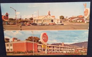 Postcard Unused Covey’s Motel & Coffee Shop Salt Lake City UT  LB