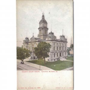 County Court House-Council Bluffs,Iowa UDB