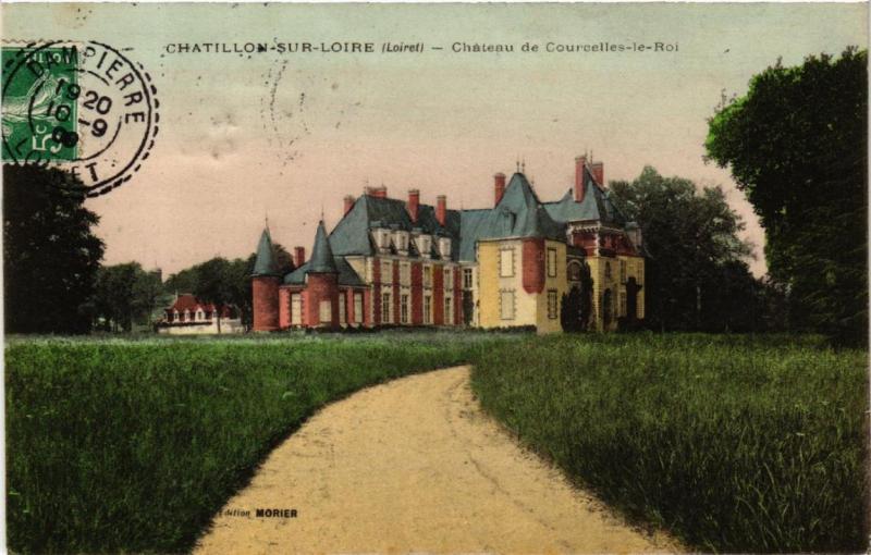 CPA CHATILLON-sur-LOIRE Chateau de Courcelles-le-Roi (607461)