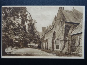 Wales Carmarthen SOUTH WALES TRAINING COLLEGE - Old Postcard by D.Williams