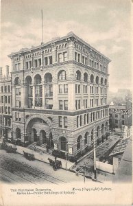 br104551 equitable buildings public buildings of sidney real photo australia