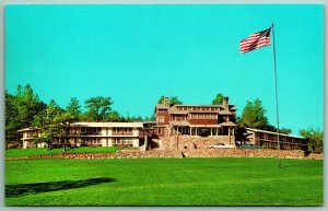 State Game Lodge Hermosa South Dakota SD UNP Chrome Postcard I2