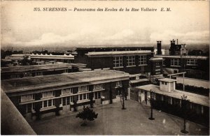 CPA SURESNES Panorama des Ecoles de la Rue Voltaire (1322438)