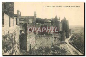 Old Postcard Cite Carcassonne Montee door Aude