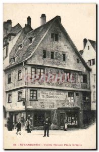 Strasbourg-Old Home Place Broglie Post Card Old-Pfannkuchen