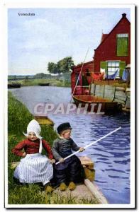Nederland - Holland - Netherlands - Volendam - kinder - Old Postcard
