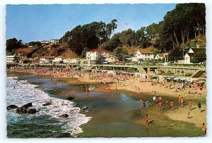 VALPARIASO, CHILE ~ Beach Scene PLAYA AMARILLA  4x6  Postcard