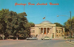 Pershing County Court House LOVELOCK, NEVADA Hwy 40 c1960s Vintage Postcard