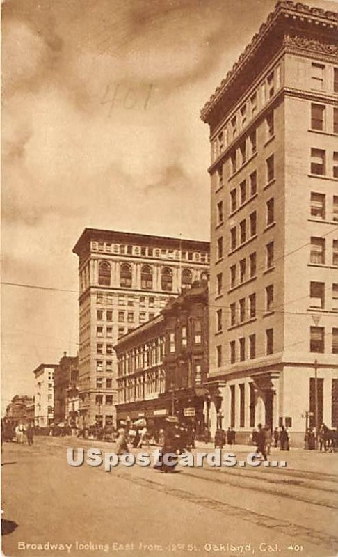 Broadway - Oakland, California CA  