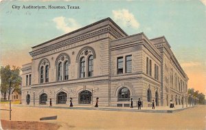 City Auditorium - Houston, Texas TX