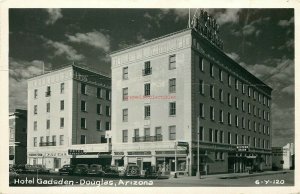 AZ, Douglas, Arizona, Hotel Gadsden, No. 6-y-120, RPPC