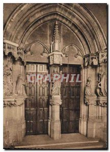 Modern Postcard Dijon Ancienne Chartreuse Champmol The Chapel Portal