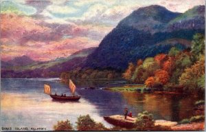 Dinis Island, Killarney Tucks 7260 Vintage Postcard H33