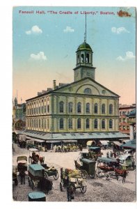 Faneuil Hall, The Cradle of Liberty, Boston, Massachusetts,