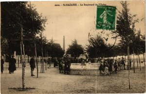 CPA St-NAZAIRE - Le Boulevard de l'OCÉAN (251085)