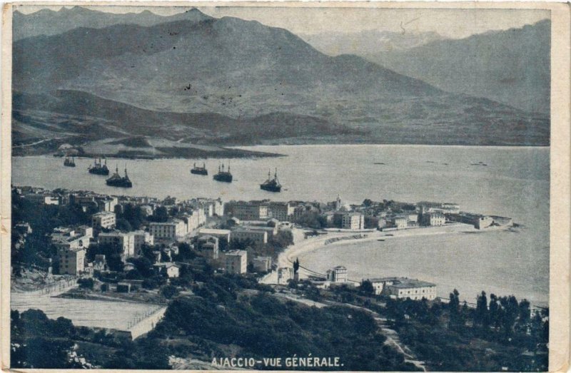 CPA CORSE- Ajaccio- Vue générale. (710198)