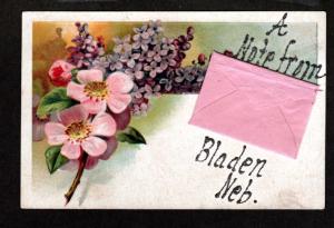 U.S. 1908 Picture Postcard Bladen Nebraska!