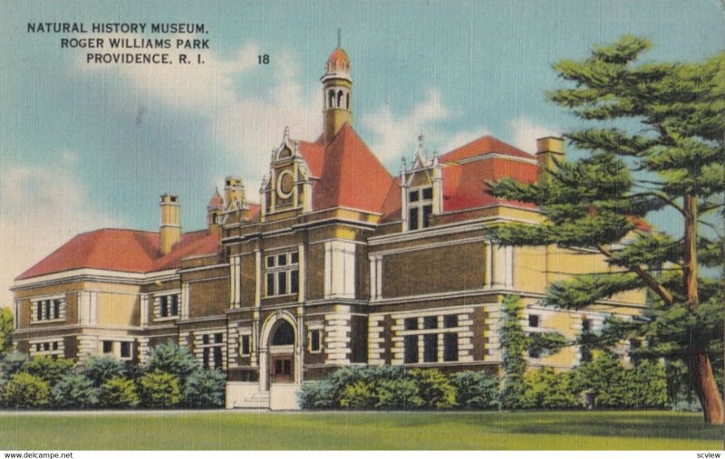 PROVIDENCE, Rhode Island, 1930-40s; Natural History Museum