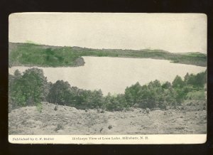 Hillsboro, New Hampshire/NH Postcard, Birds-Eye View Of Loon Lake