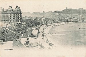 SCARBRO' SCARBOROUGH ENGLAND~GRAND HOTEL & SOUTH BAY~1900 H GRAHAM GLEN POSTCARD