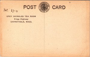 PC Gray Shingles Tea Room on King's Highway, Barnstable, Cape Cod Massachusetts