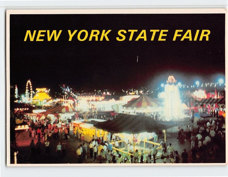 Postcard Night Festivities at the New York State Fair Syracuse New York USA