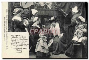 Old Postcard Folklore songs of Botrel Botrel illustrees Girls from home