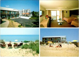 Dennis Port, MA Massachusetts  SEA SHELL MOTEL~Bob Dings  4X6 Roadside Postcard