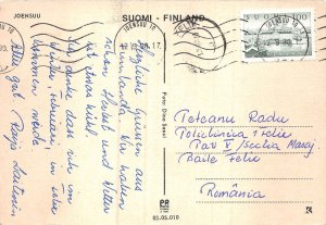 US28 postcard Finland Joensuu 1980