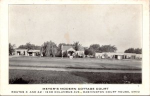 PC Meyer's Modern Cottage Court 1230 Columbus Avenue Washington Court House Ohio