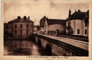 CPA IS-sur-TILLE - Grand Pont sur l'Ignon (586219)