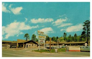 Postcard MOTEL SCENE Flagstaff Arizona AZ AT5824