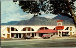 Kamloops, BC Canada CASA MARQUIS MOTOR INN Roadside Motel VINTAGE  Postcard CB17