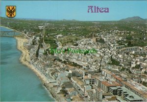 Spain Postcard - Aerial View of Altea, Alicante RRR1195