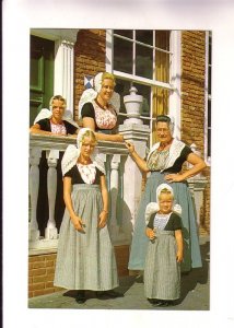 Three Generations of Women in Fancy Traditional Dress, Domburg, Netherlands