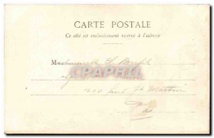 Fantasy - Couple - Militaria - Uniform - Old Postcard