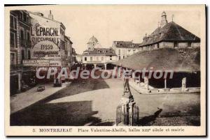 Postcard Old Place Montrejeau Valentine Bee Halles