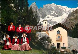 'Postcard Modern Vallee d''Aosta Courmayeur pittoreque 1224 m N D healing sui...