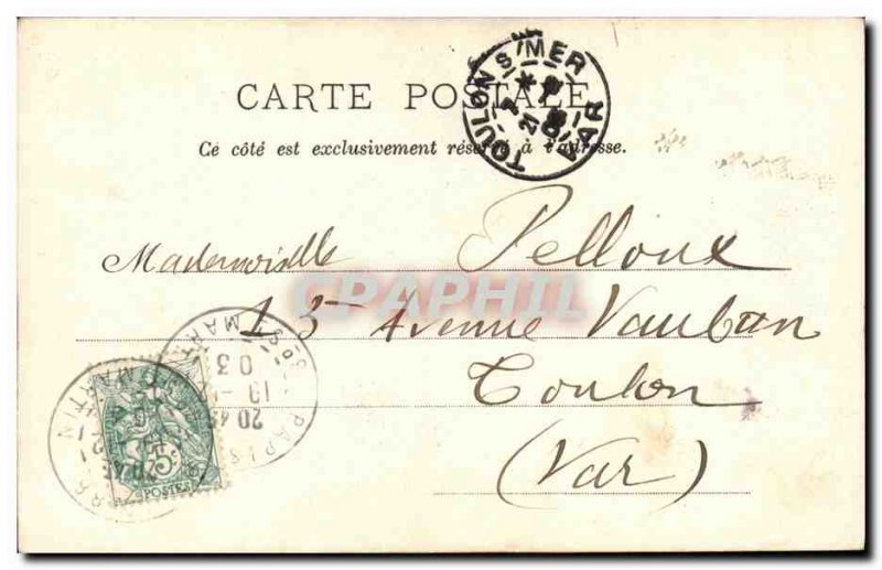 Old Postcard Paris Bois de Vincennes