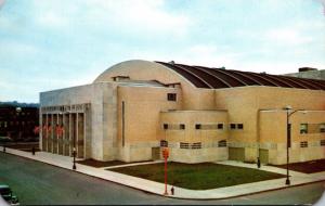 New York Syracuse Onondaga County War Memorial Entrance 1957