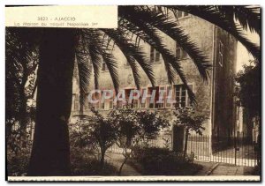 Old Postcard Ajaccio House Or Was born Napoleon 1st
