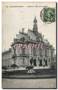 Postcard Old Levallois Perret The City Hall took rating