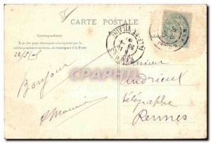 Old Postcard Vannes and his wife