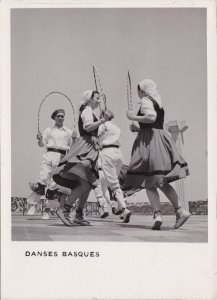 France Biarritz Basque Dans Dancers In Traditional Costume